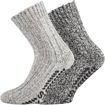 Preview: 2 Paar TippTexx 24 superwarme ABS Norwegersocken Stopper-Socken